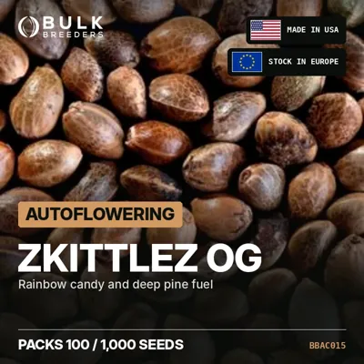Zkittlez OG semillas de cannabis autoflorecientes a granel